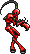 Fald: a punching, dashing, laser-firing security drone. Purple ones are called Gimry.