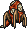 Shag: the most most common enemy, able to both run and jump. A pink variation is called "Spikra"