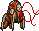 Shag: the most most common enemy, able to both run and jump. A pink variation is called "Spikra"