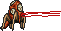 Shag: the most most common enemy, able to both run and jump. A pink variation is called "Spikra"