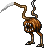 Tobol: rolls around in ball form, then quickly unfurls and attacks! Really cool looking.