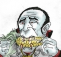 This guy kinda looks like an Italian mobster, too. Don't mess with THE FAMILY.