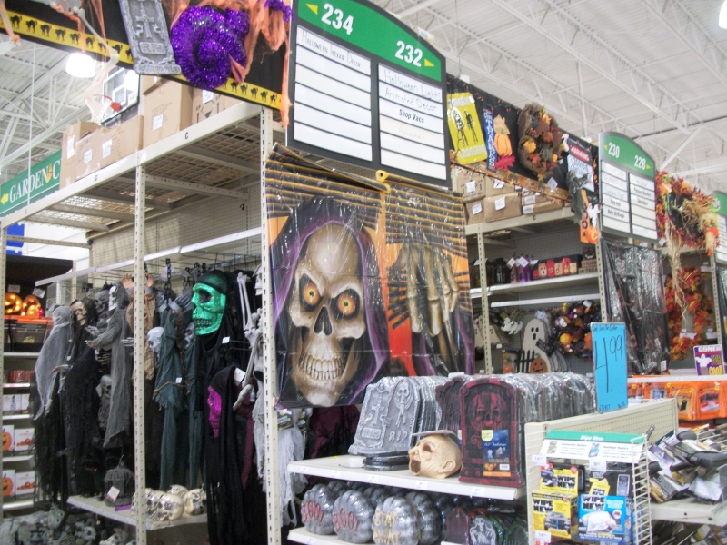 now that i live in iowa i have access to a couple more halloween resources than i did in butt sweat world and one of those is menards which is like a - Menards Halloween Decorations now that i live in iowa i have access to a couple more halloween resources than i did in butt sweat world and one of those is menards which is like a - Menards Halloween Decorations