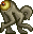 Shirime - this utterly terrifying enemy crawls slowly backwards and can only be damaged in the eye.