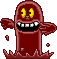 Nururibou - rises from pools of blood in hell. Throws blood globs.