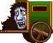 Oboroguruma - appears from off-screen to run you over. Hard to destroy.