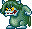 ??? - walks back and forth, leaps when it sees you.