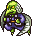Daitengu - the goblin police! Either fly and drop daggers or leap back and forth stabbing with their spears.