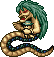 Nureonna - just slithers back and forth, sometimes spitting.