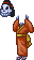 Kotsu onna - either throws bones or sends her own head floating after you.
