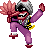 Tengu - sends out mini whirlwinds with its fan.