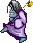 ??? - jumps from the water and attacks with her staff.