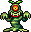 ??? - pops out of the ground and spits.