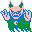 Floating vampire things in the caves.