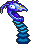 Sandworm-like bugs that spring out of the ground to spit a single, green arrow.
