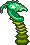 The green version fires a homing energy ball.
