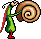 These bugs stand in place and roll their giant snail shells, which return to them automatically.