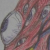 A very grotesque and alien one that ops for a whole BUNCH of eerie, crazy eyes!