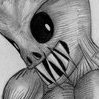 This one has an alien, almost embryonic appearance. It really screams