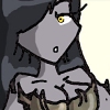 One of the earliest entries, a really cute snaily lady with an interestingly gnarled shell.