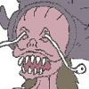 Probably the most ghoulish submissions, though you can see how she might easily twist into a nearly human form!