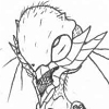 A highly creative monster with armor plating and spidery fingers.
