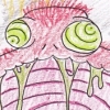 I love EVERYTHING about this one. The tentacle is creative and the gaping, drooling face is insane!