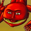 The most human-like entry, but with just enough weirdness to be REALLY creepy. The extremely bright red makes it even more surreal.