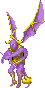 Hammer Demon -flies overhead and drops down.