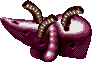 You fight only a couple of these, all in the final stage. They float. Just like almost every other enemy. And when you're down here with me, you'll float too!