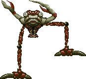 Yay! This giant crab drops little bitty wee crabs.