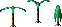 Tiny trees that bounce along the ground, then fly up into the air! Go little trees, GO!