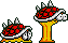 Slugs that wear spiked turtle shells to prevent you from jumping on them.