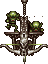 Crossbows manned by tiny gremlins in Phalanx's palace.