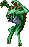 These fish men leap up out of water and spit.
