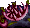 Gnashing plant-mouths that grow in the ground.