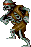 Skeletons are the first and most basic enemies. They just run at you.