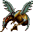Insectile vultures from the first stage.