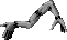 These sewn-together arms stand motionless until you approach. Silent Hill, anyone?