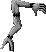 These sewn-together arms stand motionless until you approach. Silent Hill, anyone?