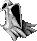 Floating, barely-animated ghosts.