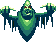 Floating ghosts that chase you.