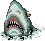 Sharks that attack when you fall in the water of the pirate world! Yay sharks!