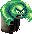 Cool slimy guys that throw trash at you and can retract into their cans!