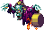 A differently styled flying ghost.