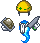 These guys throw cement globs at you.