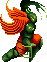 These angel-winged insectoids hover, teleport and throw spheres.