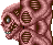 Cool, skinless heads that grow from the walls of the hives. They spit at you.