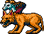 Chimera-headed dogs that run and leap.
