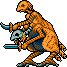 I love these weirdos. They throw knives and can take a ton of damage.